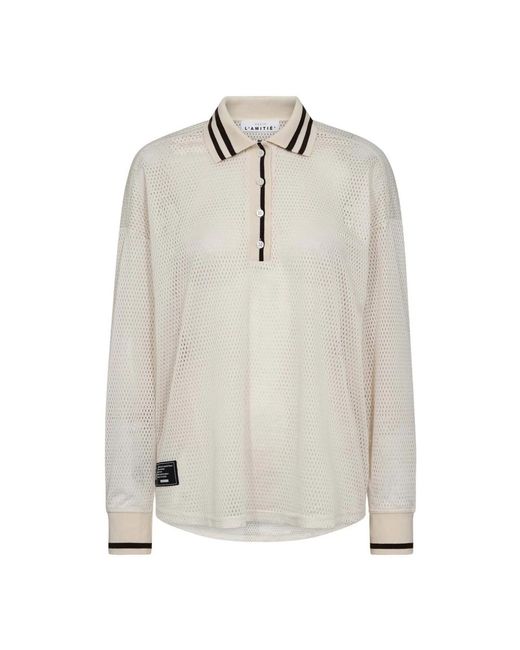 Haute L'Amitié Polo Shirts in het White