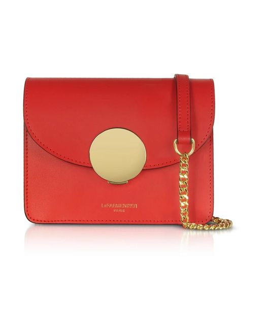 Le Parmentier Red Cross Body Bags