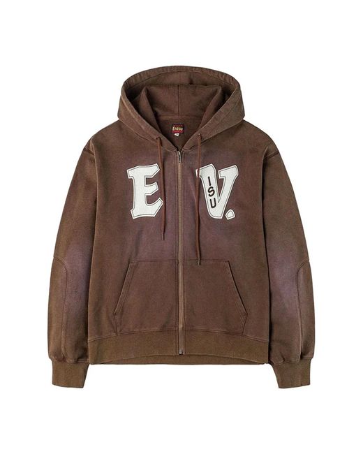 Zip-Throughs di Evisu in Brown da Uomo