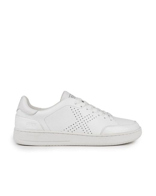 Munich X-court eleganz weiße sneakers in White für Herren