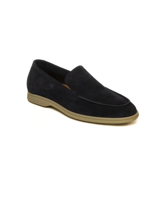 BERWICK  1707 Black Loafers for men