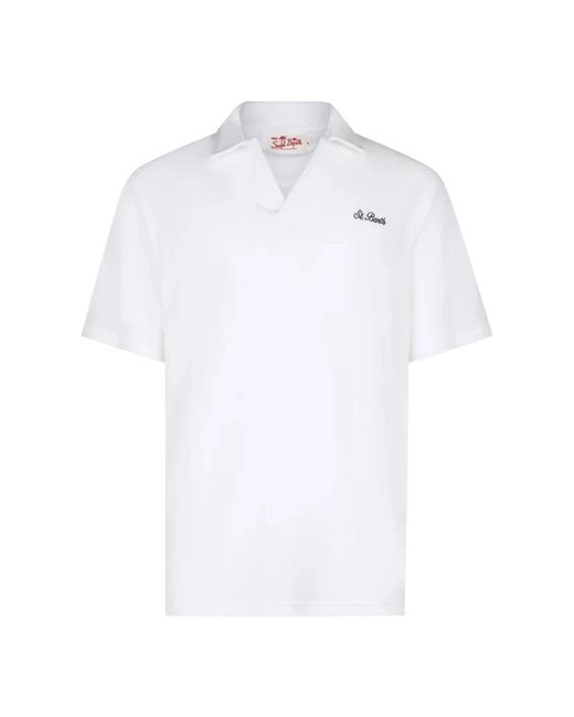 Mc2 Saint Barth White Polo Shirts for men