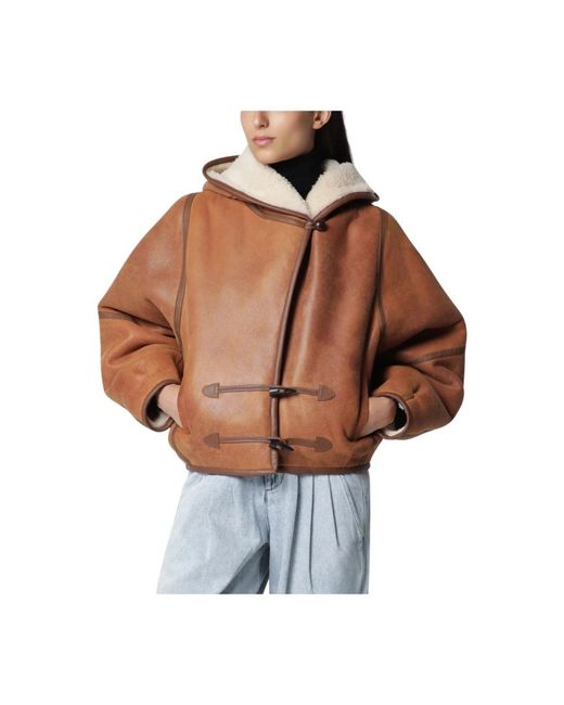 Isabel Marant Brown Leather Jackets