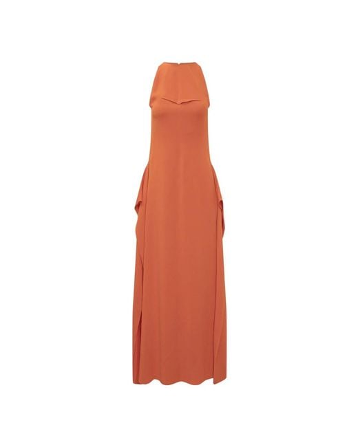Lanvin Orange Maxi Dresses