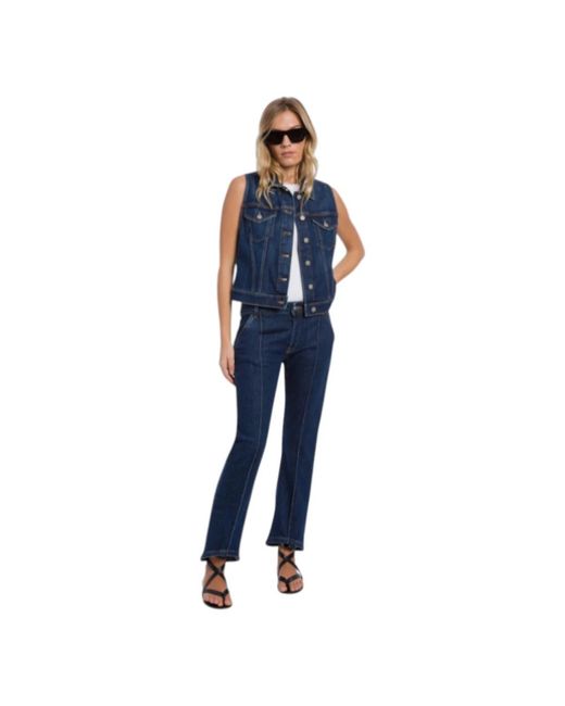 Dondup Blue Boot-Cut Jeans