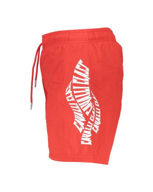 Roberto Cavalli Red Beachwear for men