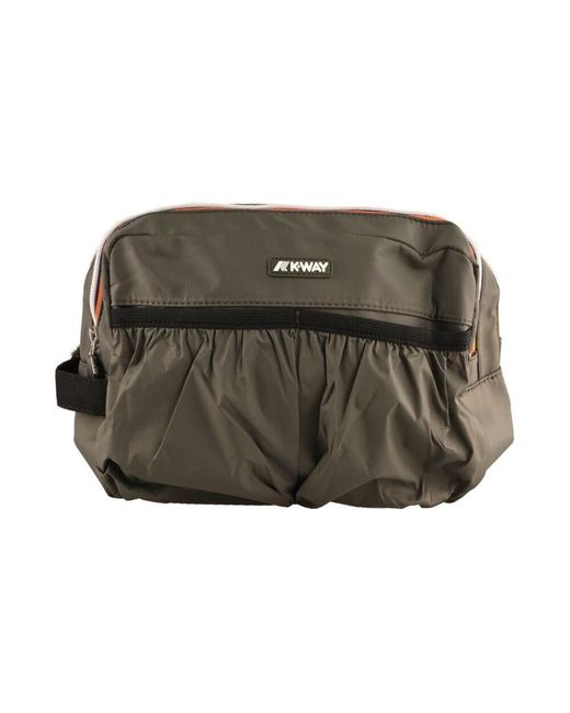 K-Way Nylon Beauty Case in Green für Herren