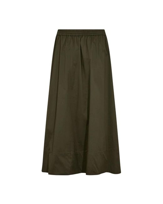 co'couture Green Midi Skirts