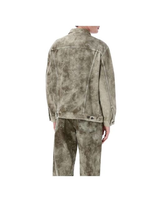 Levi's Green Denim Jackets for men
