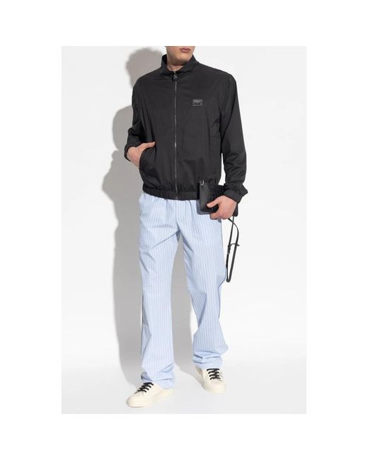 Dolce & Gabbana Logo Jacket in het Black voor heren