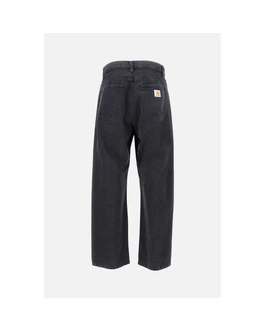 Carhartt Blue Straight Fit Jeans for men