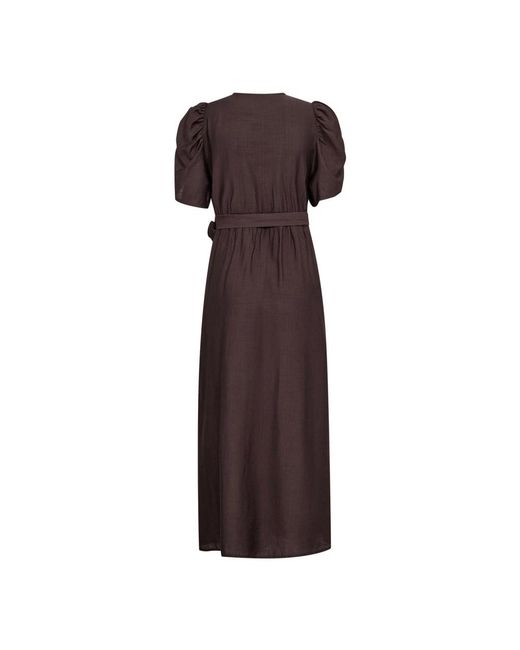 co'couture Wikkeljurken in het Brown