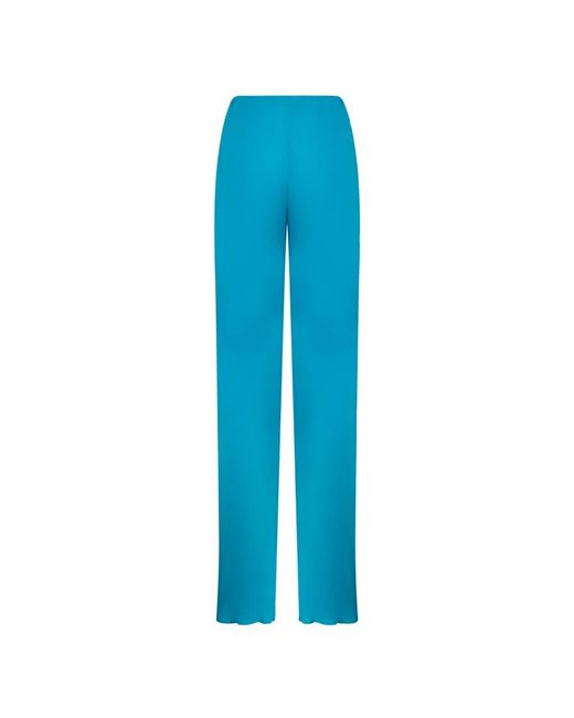 Alberta Ferretti Wijde Broek in het Blue