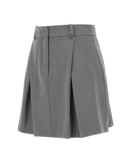 Kaos Gray Short Skirts