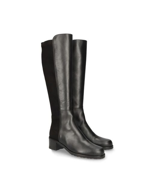 High Boots Pretty Ballerinas de color Black
