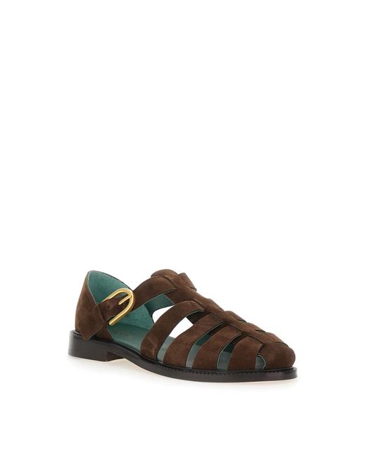 Flat Sandals VINNY'S pour homme en coloris Brown