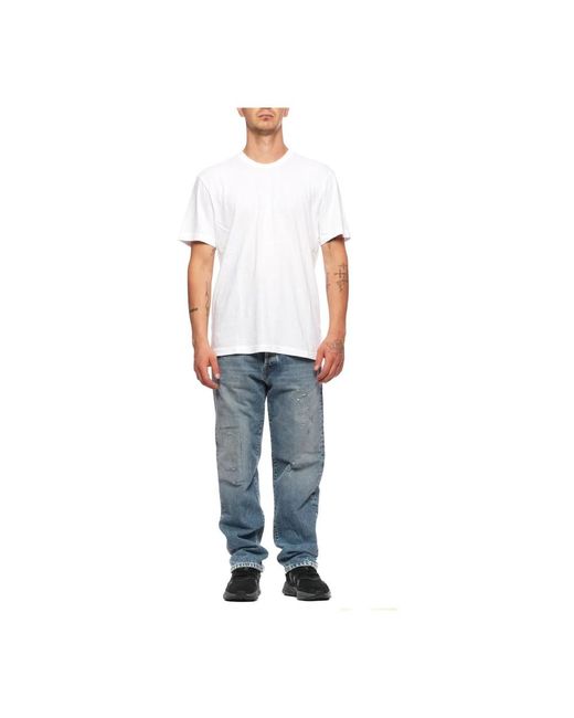 James Perse Blue T-shirt Mlj3311 Wht 4 for men