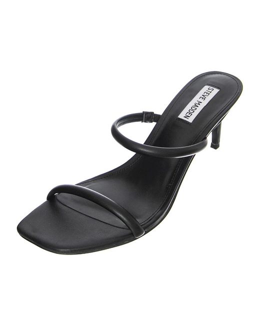 Heeled Mules Steve Madden de color Black