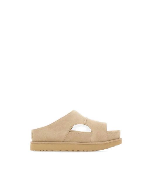 Sliders Ugg de color Natural