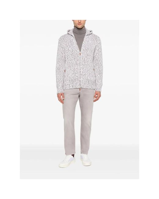 Cardigans Eleventy pour homme en coloris Gray