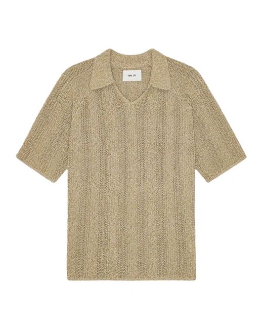 NN07 Natural Polo Shirts for men