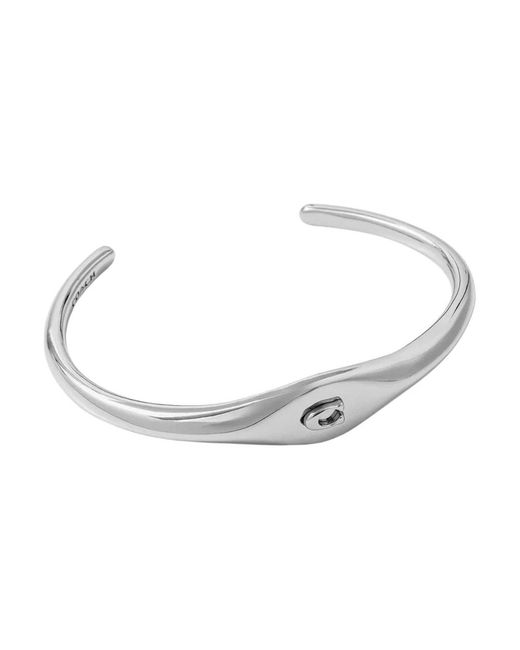 COACH Bracelets in het Metallic
