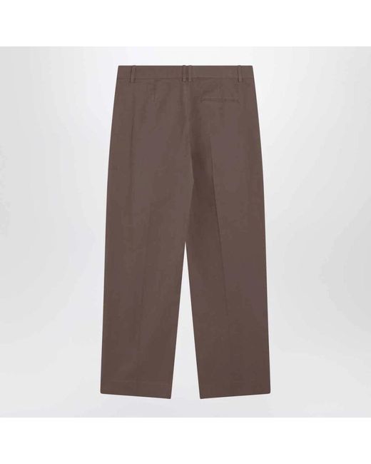 The Row Brown Wide Trousers
