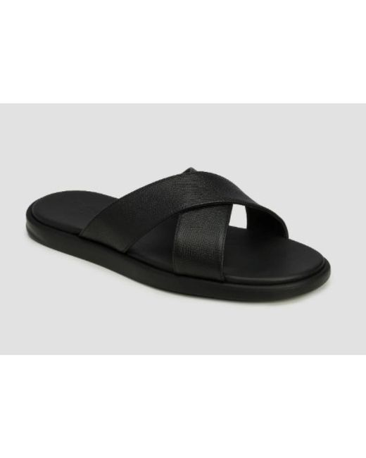Sliders Doucal's pour homme en coloris Black