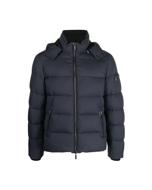 Moorer Blue Winter Jackets for men