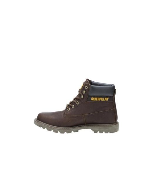 Lace-Up Boots Caterpillar pour homme en coloris Brown