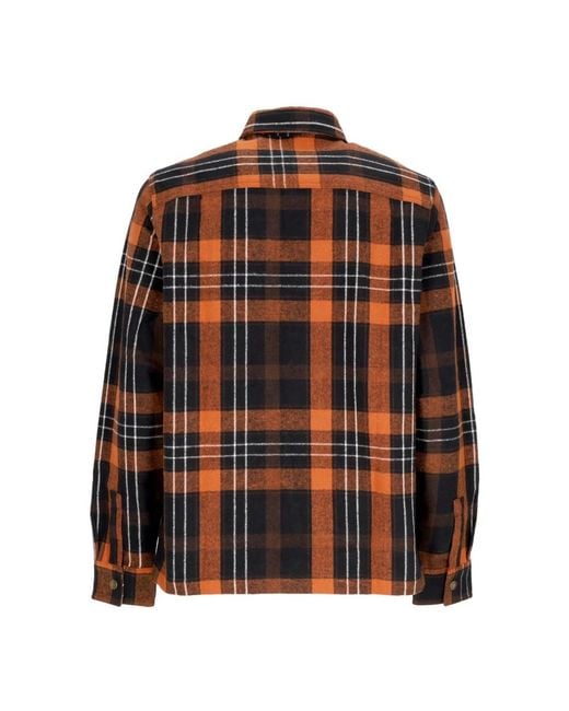 Dickies Nimmons Shirt Met Lange Mouwen L/Shirt in het Orange voor heren