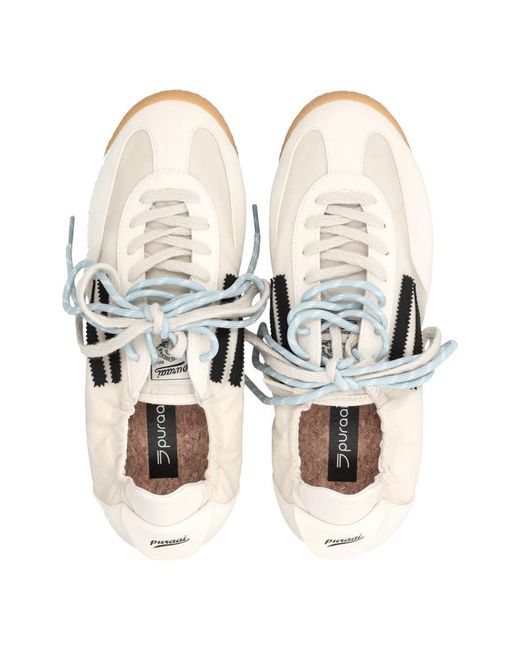 PURAAI White Sneakers for men