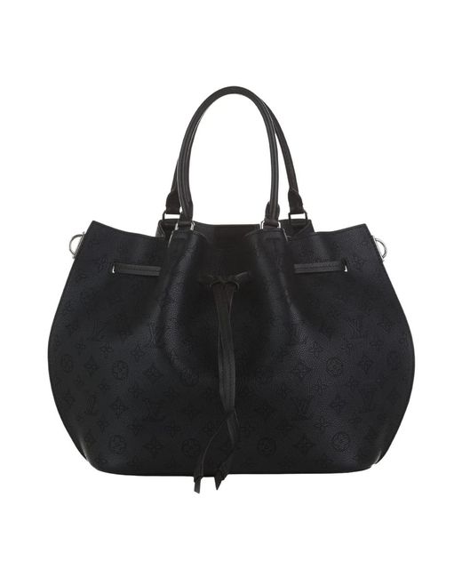 Monogram mahina girolata leather calf france Louis Vuitton en coloris Noir  | Lyst