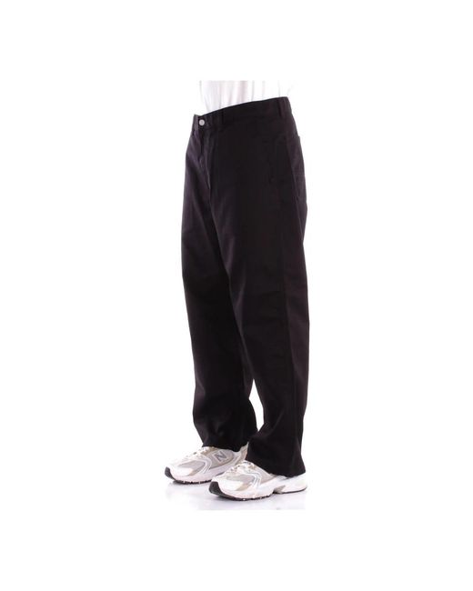 Carhartt Black Straight Jeans for men