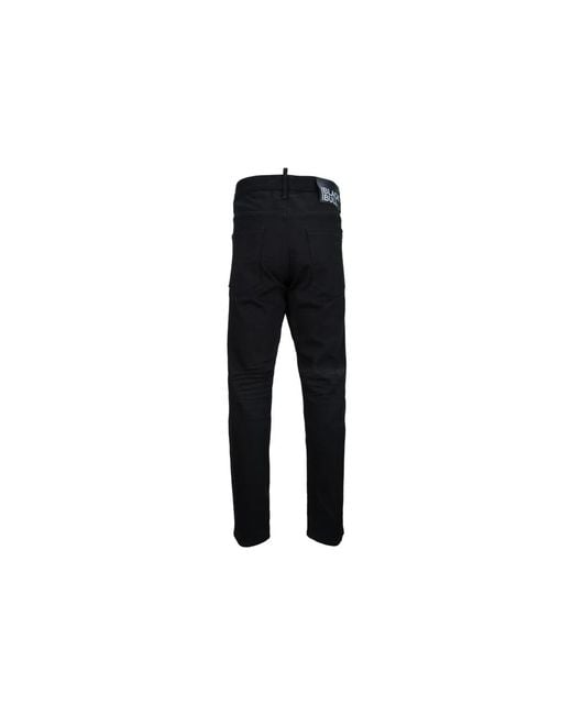 DSquared² Black Slim-Fit Jeans for men