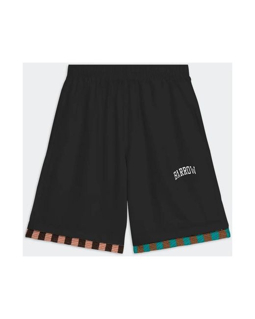 Barrow Black Casual Shorts for men