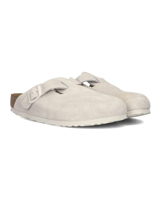 Birkenstock White Mules