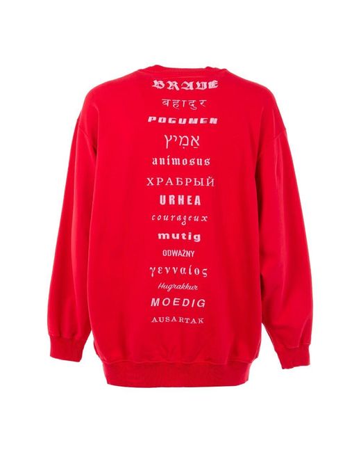 Sweatshirts DIESEL de color Red