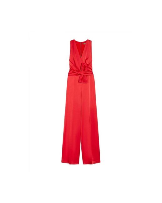 Max Mara Red Jumpsuits
