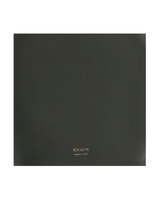 Khaite Black Eleganter Wollmantel