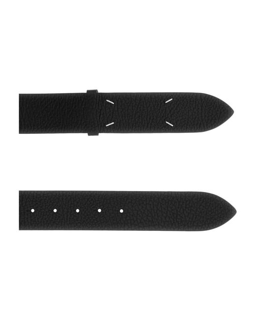 Maison Margiela Black Belts