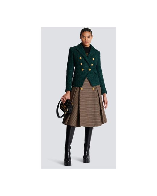 Balmain Green Jackets