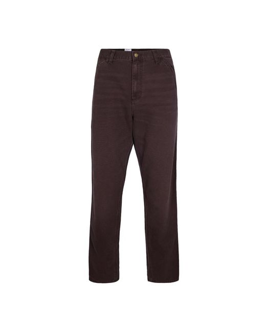 Carhartt Red Straight Jeans for men