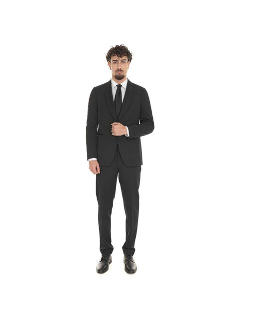 Single Breasted Suits Michael Kors de hombre de color Black