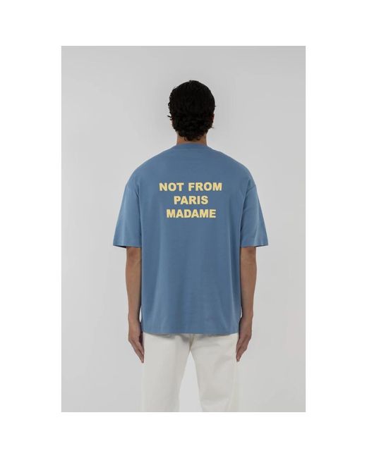 Drole de Monsieur Blue T-Shirts for men