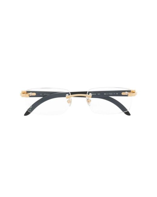 Cartier Yellow Glasses