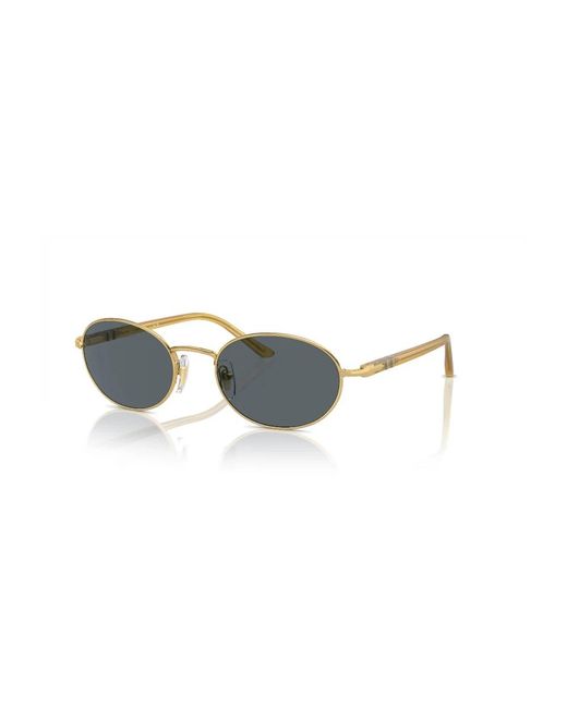 Persol Accessoires ,Geel ,Elegante Metalen En Acetaat Zonnebril in het Yellow