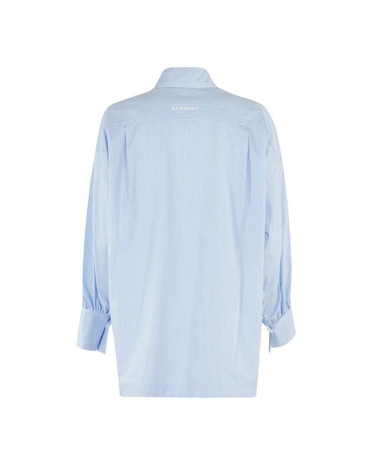 Blouses & shirts > shirts Ermanno Scervino en coloris Blue