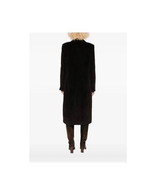 Tagliatore Black Double-Breasted Coats