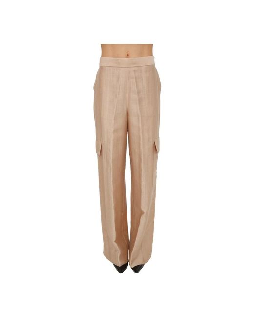 Blugirl Blumarine Natural Wide Trousers